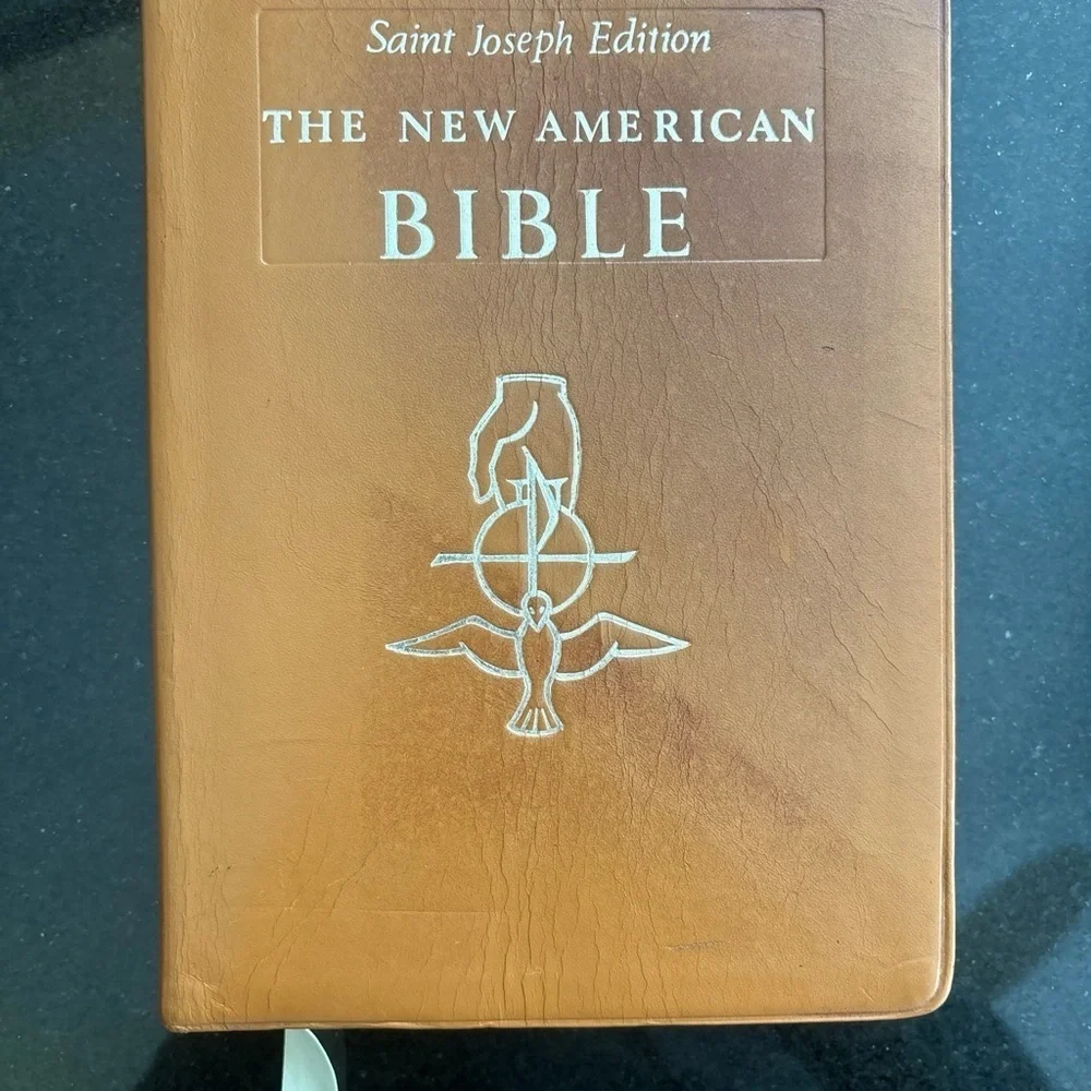 Saint Joseph Edition New American Bible 1970 Catholic Publishing 1970 edition